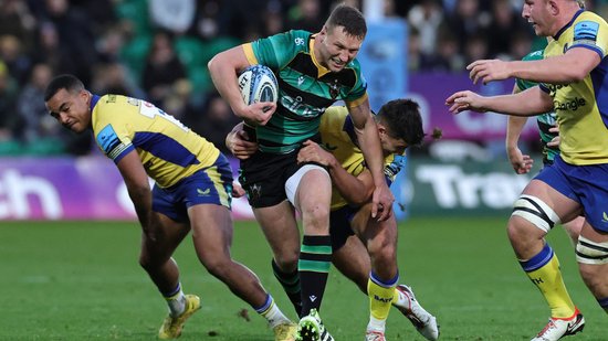 Fraser Dingwall of Northampton Saints