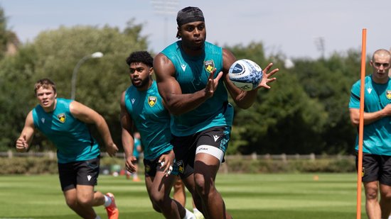 Chunya Munga of Northampton Saints