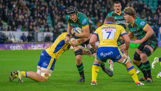 Alex Coles of Northampton Saints