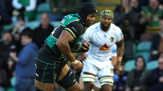 China Munga of Northampton Saints