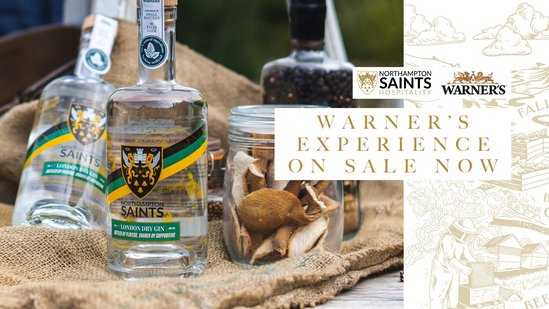 Northampton Saints launch brand-new Warner's Experience hospitality package