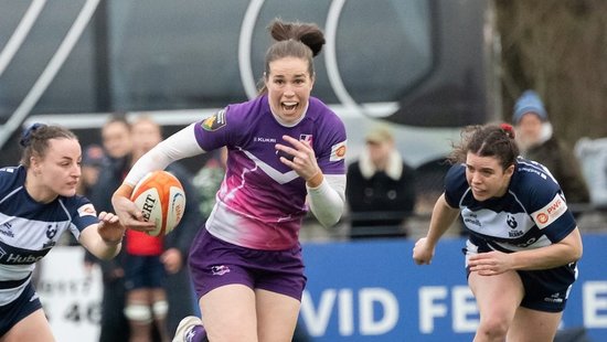 Emily Scarratt of Loughborough Lightning.