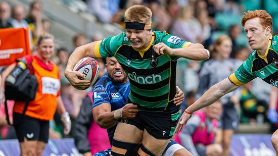 Henry Pollock of Northampton Saints