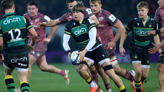 Henry Pollock of Northampton Saints