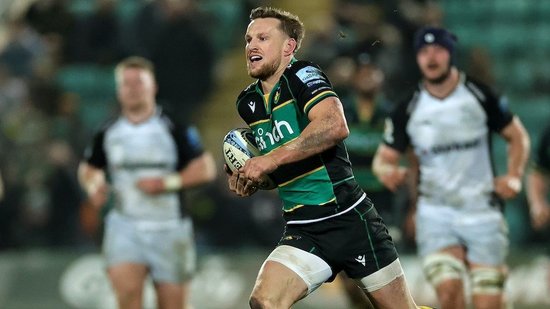 Rory Hutchinson of Northampton Saints