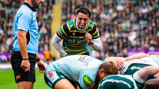 Alex Mitchell of Northampton Saints