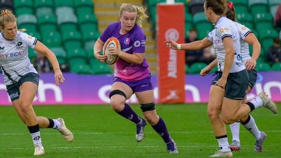 Loughborough Lightning's Daisy Hibbert-Jones during the 2023/24 season