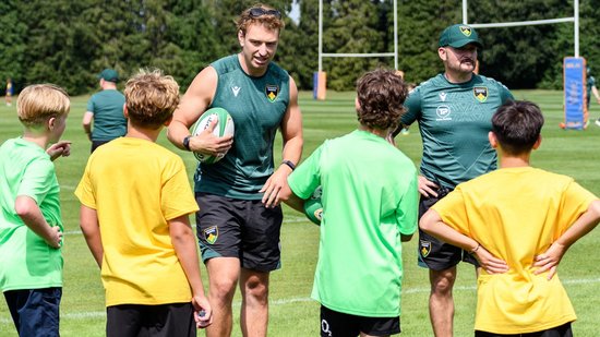 Northampton Saints Community residential camps at Stowe School.