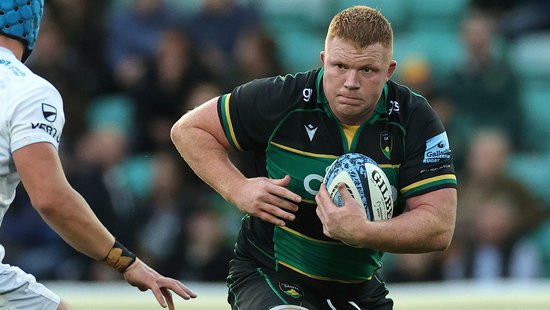 Northampton Saints’ Trevor Davison during the 2024/25 season.