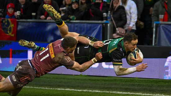 Tom Seabrook of Northampton Saints