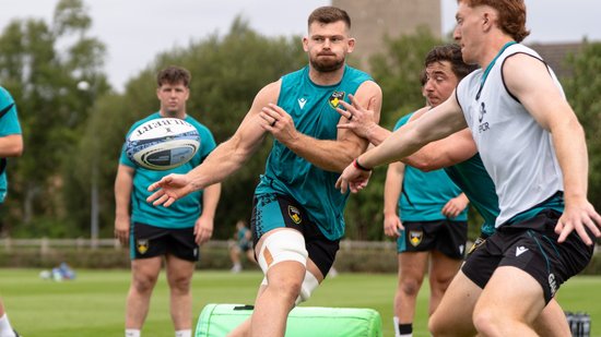 Sam Graham of Northampton Saints