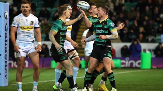 Fraser Dingwall of Northampton Saints