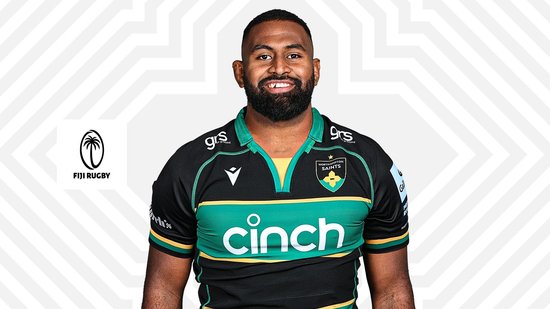 Temo Mayanavanua of Northampton Saints and Fiji.