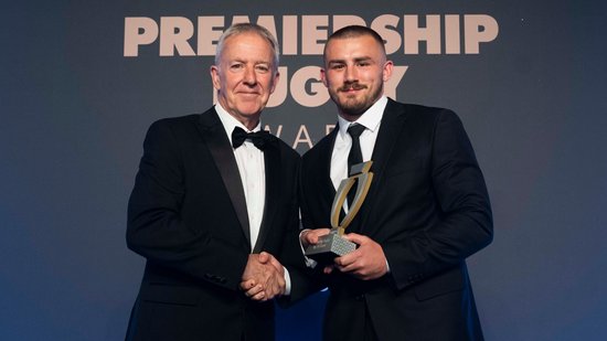 Ollie Sleightholme is named the league's Premiership Rugby Top Try Scorer for 2023/24.