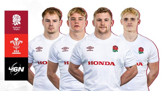 Toby Cousins, Archie McParland, Henry Pollock and Craig Wright will feature for England U20 against Wales.