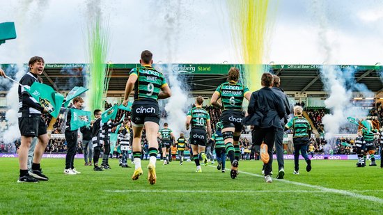 cinch Stadium at Franklin’s Gardens, home of Northampton Saints