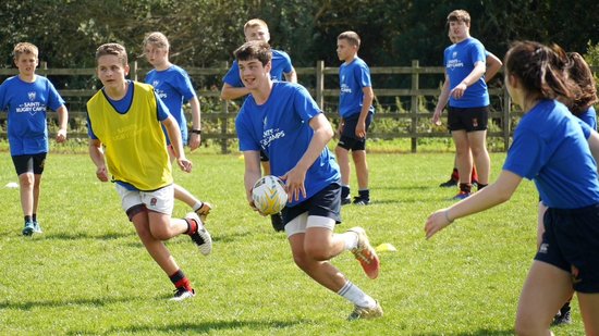 Northampton Saints' Community rugby camps to go ahead as planned at Easter.