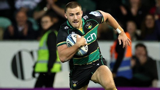 Ollie Sleightholme of Northampton Saints