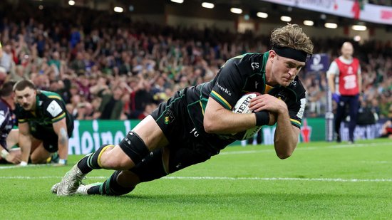Alex Coles of Northampton Saints