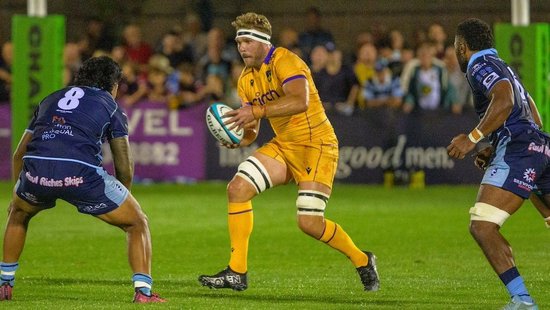 Angus Scott-Young of Northampton Saints