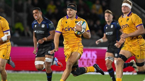 Edoardo Todaro of Northampton Saints