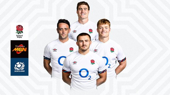 Alex Mitchell, Fin Smith, Ollie Sleightholme and Tommy Freeman start for England.