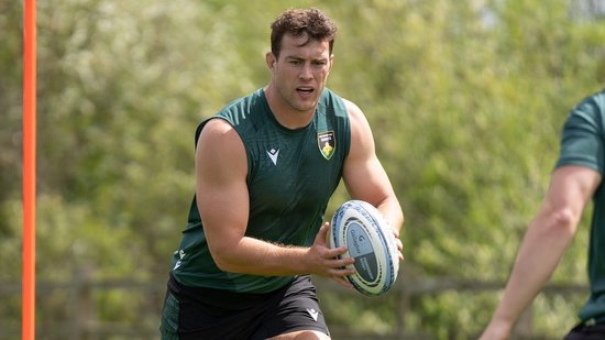 Callum Hunter-Hill of Northampton Saints