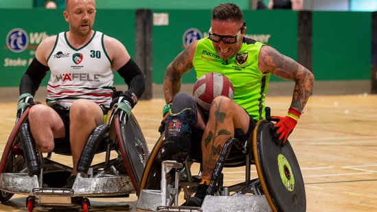 Northampton Saints Wheelchair Rugby climb to second in Premiership
