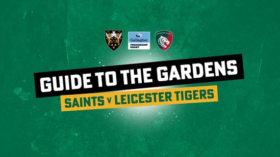 Here's all you need to know ahead of this weekend’s match at cinch Stadium at Franklin’s Gardens.