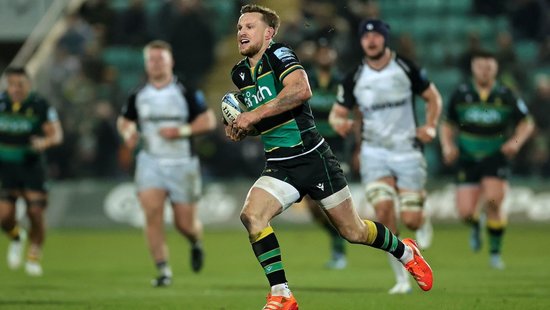 Rory Hutchinson of Northampton Saints