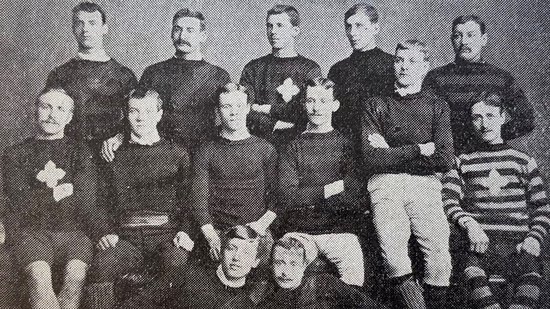Northampton Saints’ 1886 squad photo