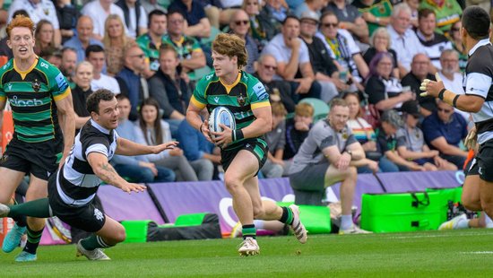 Jake Garside of Northampton Saints