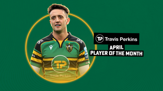 Alex Mitchell has been named Travis Perkins Player of the Month for April