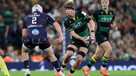 Henry Pollock of Northampton Saints