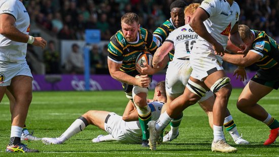 Callum Chick of Northampton Saints