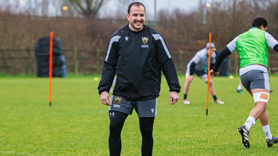 Burger Odendaal of Northampton Saints