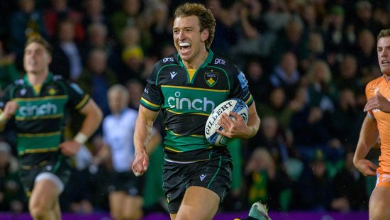 James Ramm of Northampton Saints