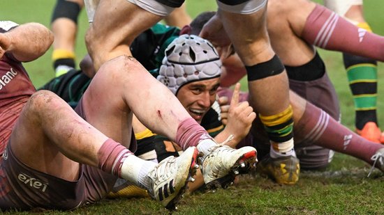 Curtis Langdon of Northampton Saints