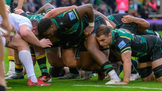 Emmanuel Iyogun of Northampton Saints