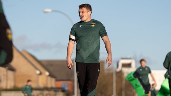 Curtis Langdon of Northampton Saints