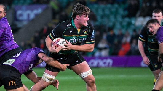 Reuben Logan of Northampton Saints