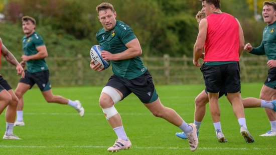 Fraser Dingwall of Northampton Saints