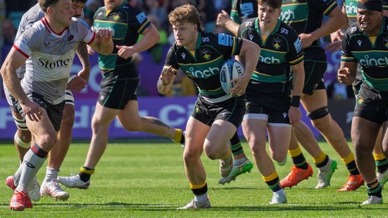 Jake Garside of Northampton Saints