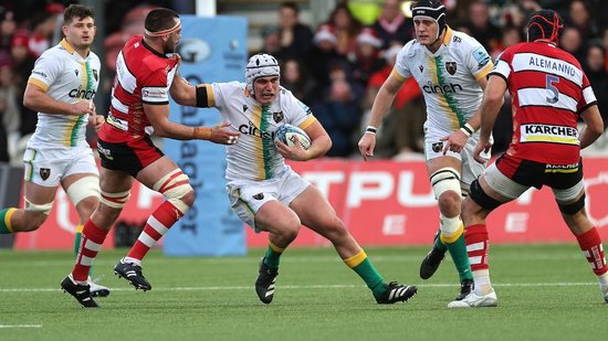 Curtis Langdon of Northampton Saints