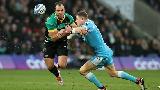 Burger Odendaal of Northampton Saints