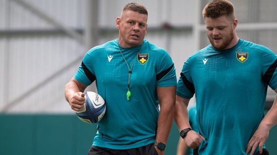 Lee Radford of Northampton Saints