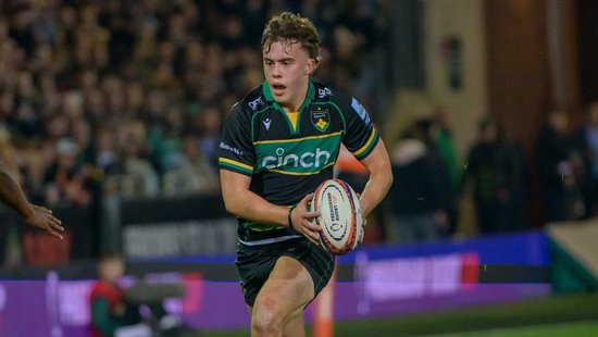 Ewan Baker of Northampton Saints