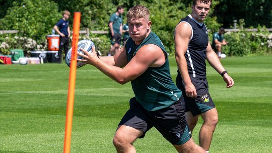 Nathan Langdon of Northampton Saints