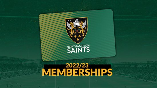 Saints Memberships are now available for the 2022/23 season.