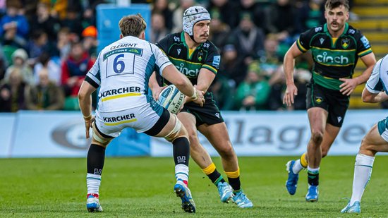 Curtis Langdon of Northampton Saints